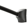 thumbnail image 2 of Moen CSR2164BL Matte black adjustable curved shower rod, 2 of 2