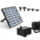 thumbnail image 5 of Kit de Fuente Solar de 1,5 W, Bomba de Agua Solar para Bebederos de Pájaros, Fuentes, Jardines y Exteriores., 5 of 5