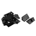thumbnail image 4 of Unique Bargains Furniture Shelf Furniture Plastic 90 Degree Corner Braces Angle Brackets 8Pcs, 4 of 4