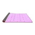 thumbnail image 2 of Ahgly Company Indoor Rectangle Solid Purple Modern Area Rugs, 2' x 4', 2 of 4