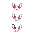 thumbnail image 3 of Seitruly VK3 Auricular 3.5mm In-Ear Auriculares Micrófono Estéreo Auricular Smartphone Manos libres Gaming Sport Auriculares Type1 NO1, 3 of 6