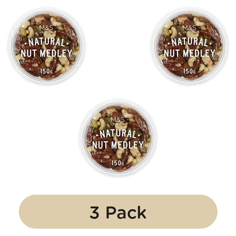 M&S Nut Medley 150g, British Import (Pack of 3)
