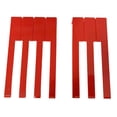 thumbnail image 4 of Tachiuwa Clés Tops Réparation PVC Accessoires Remplacement Clavier Instruments Rouge, 4 of 7