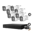 thumbnail image 1 of Kit Camaras TurboHD 2MP / DVR 8 Canales / 8 Cámaras Bala ColorVu con Microfono Integrado, 1 of 1