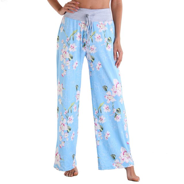 Pantalones de mujer Pantalones con diseño de lazo de cintura alta Pantalones Poliéster Lavado a máquina para deportes en casa 2048 XL