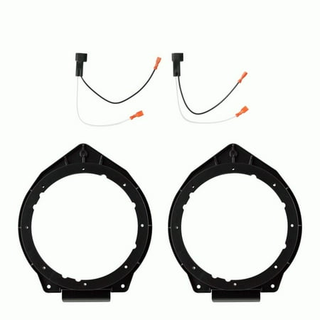 Metra - Speaker Bracket for Select 2014-2016 Chevrolet Silverado - Black