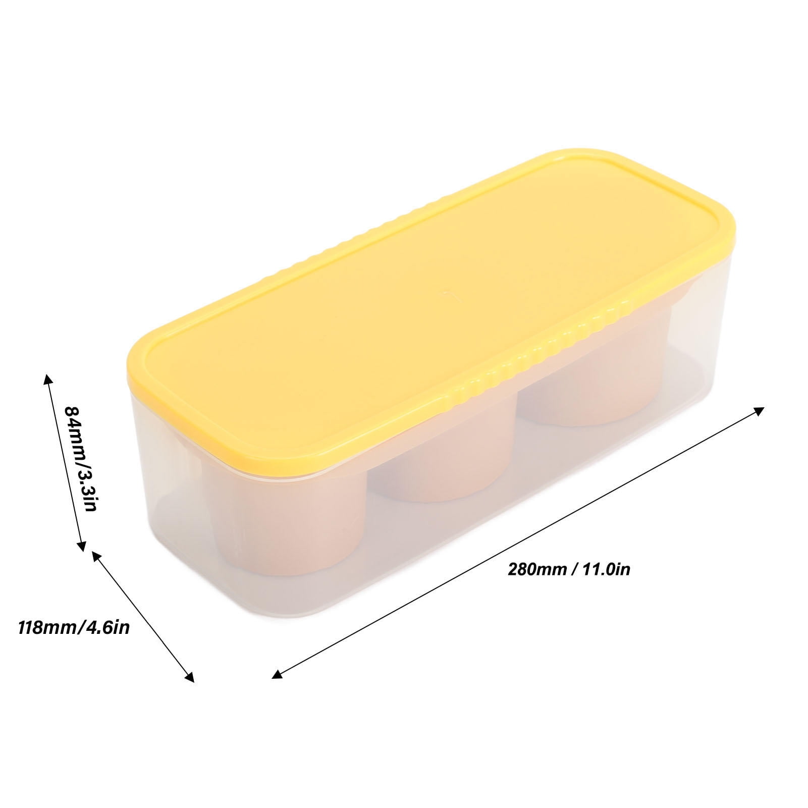 BOKYAN Large Capacity Silicone Ice Cube Tray – 3‑Size Hollow Cylinder Ice Cubes with Spill‑Resistant Lid, Easy Release, Food‑Grade, BPA‑Free