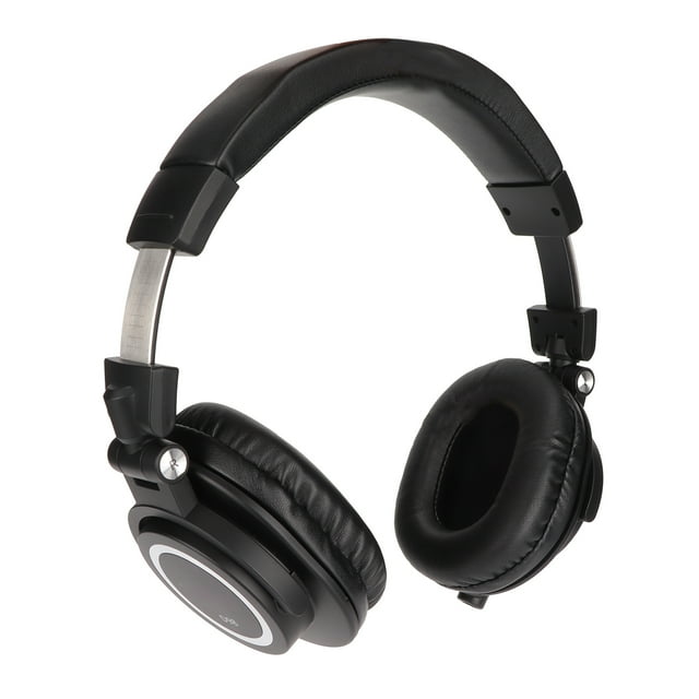 Auriculares Sobre La Oreja, Auriculares Con Monitor De DJ Giratorios De 180° Controladores Profesionales Desmontables De 50 Mm Para Ingenieros De Sonido