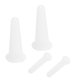 thumbnail image 4 of 4 piezas de taza de masaje de silicona con absorción de humedad, ventosa para el rostro, cuidado de la salud corporal, blanco, 2 grandes, 2 pequeños, 4 of 15