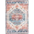 thumbnail image 4 of Tommin Blue and Red Woven Area Rug, 4 of 7