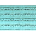 thumbnail image 1 of Ahgly Company Indoor Rectangle Abstract Light Blue Modern Area Rugs, 6' x 9', 1 of 4
