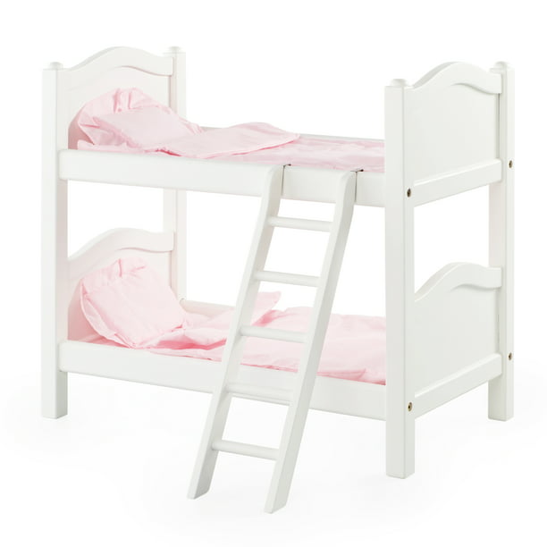 Doll Bunk Bed White Com, Baby Alive Doll Bunk Bed