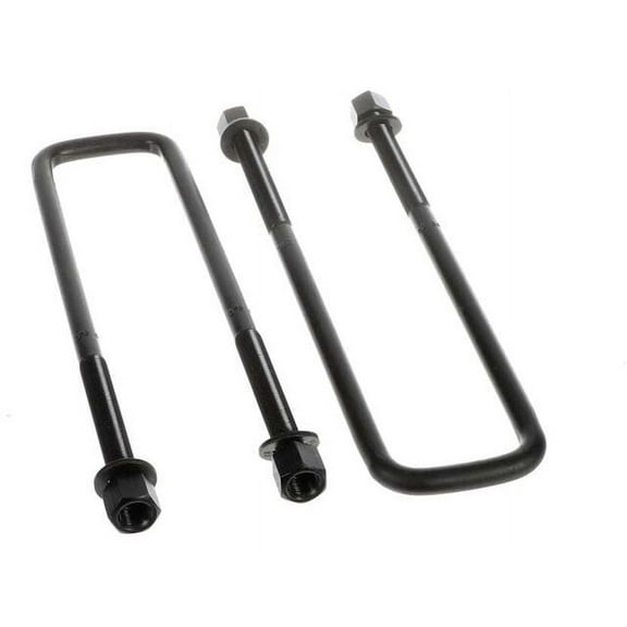 Rear Leaf Spring Axle U-Bolt Kit - Compatible with 1994 - 2002 Dodge Ram 2500 1995 1996 1997 1998 1999 2000 2001