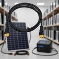 thumbnail image 4 of Cable de extensión solar XT60 de 4,92 pies para centrales eléctricas, piezas de camping, suministros y cableado, 4 of 9