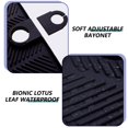 thumbnail image 4 of LEEYNEER 10.6 Inch Kitchen Sink Splash Guard  Silicone Sink Protectors for Kitchen Sink  Sink Faucet  Sink Splashing Guard Draining Pad  Keep Kitchen  Bathroom  RV Faucet Counter Dry, 4 of 6