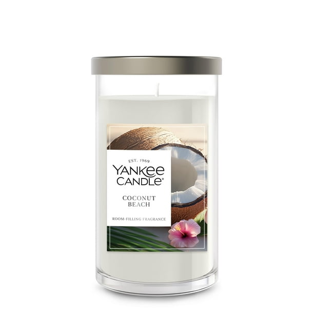 Candle Yankee Candle Medium Pillar Coconut Beach, 340 ml