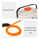 thumbnail image 2 of Limpiador De Vapor Presurizado De Alta Temperatura 2500w Naranja, 2 of 5