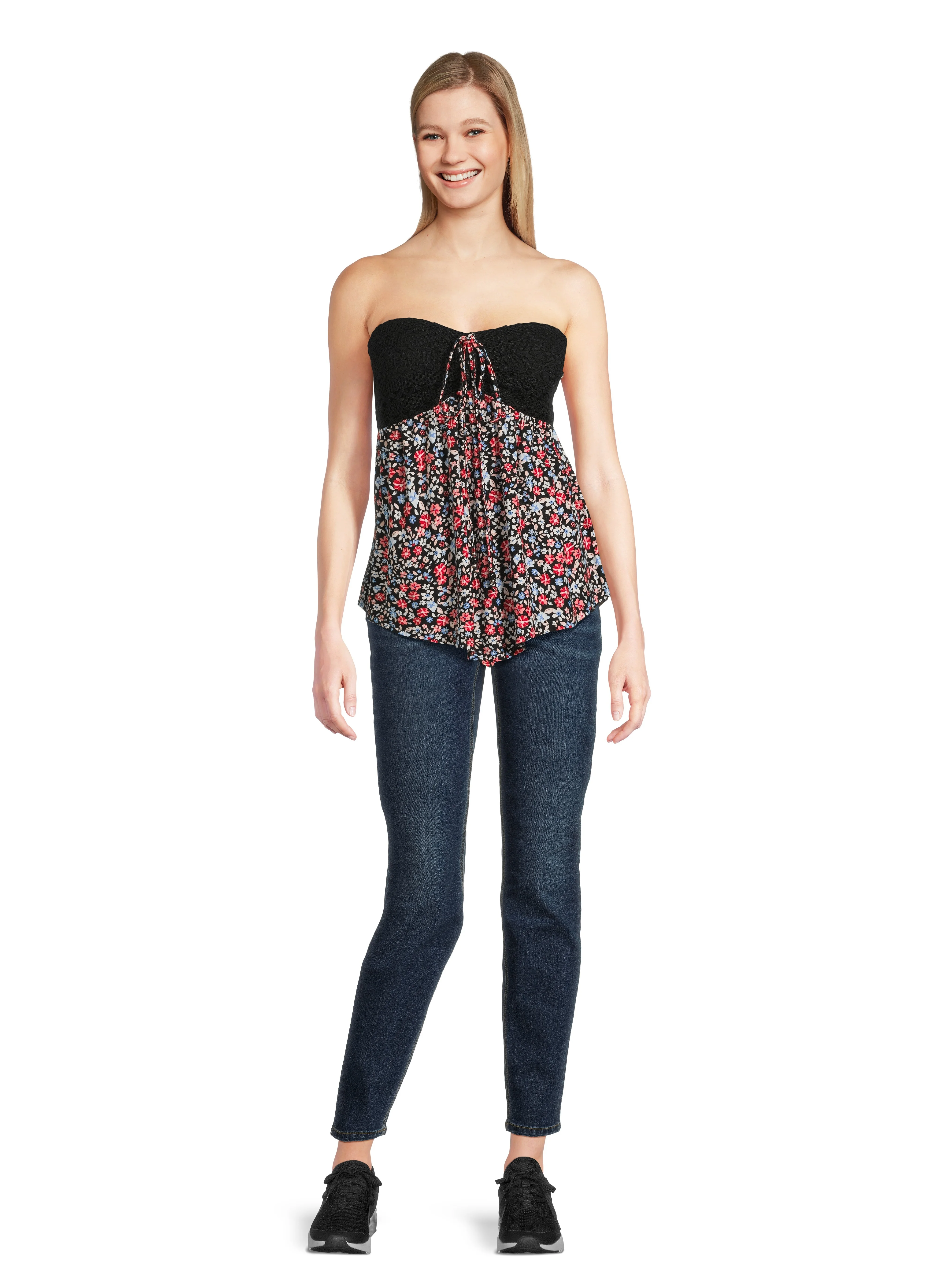 No Boundaries High Rise Skinny Jeans, 29" Inseam, 2-Pack, Women's Sizes 00-20