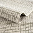 thumbnail image 6 of Hauteloom Albena Contemporary Mosaic Area Rug - Geometric Checkered Square Tiles Carpet for Living Room, Bedroom - Light Silver, Ash, Sterling Gray - 5'3" x 7' (5x7 Area Rug), 6 of 15