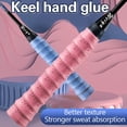 thumbnail image 3 of Badminton Racket Keel Hand Glue Laminated Perforated Non-Slip Wear-Resistant Breathable Adhesive dark-blue, 3 of 6