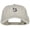 Stone, variant on Siberian Husky Embroidered Washed Buckled Cap - Stone OSFM
