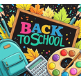 thumbnail image 3 of Art Supplies Back to School Banner Educational Autumn Theme Decorative Sign for School Events Classroom Decor, 3 of 7
