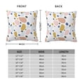 thumbnail image 3 of Rateoe Geometric Spots Pattern Throw Pillow Cover Premium Pillow Stuffer Sham Square for Decorative Cushion Bed Couch Sofa(Pillow insert not included), 3 of 8