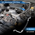 thumbnail image 2 of Manguera de Refrigerante de A/C para Toyota Yaris 2020-2025 Línea de Manguera de Presión de Aire Acondicionado No. 887120D880 Caucho Hierro, 2 of 6