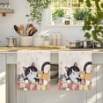thumbnail image 4 of Japanese Cute Cats Kitchen Towels Set of 4, Pink Tulip Heart Botanical Pastoral Absorbent Dish Towels for Kitchen, Microfiber Hand Towel, Quick Drying Tea Towel for Cleaning Decorative Dishcloths, 4 of 7
