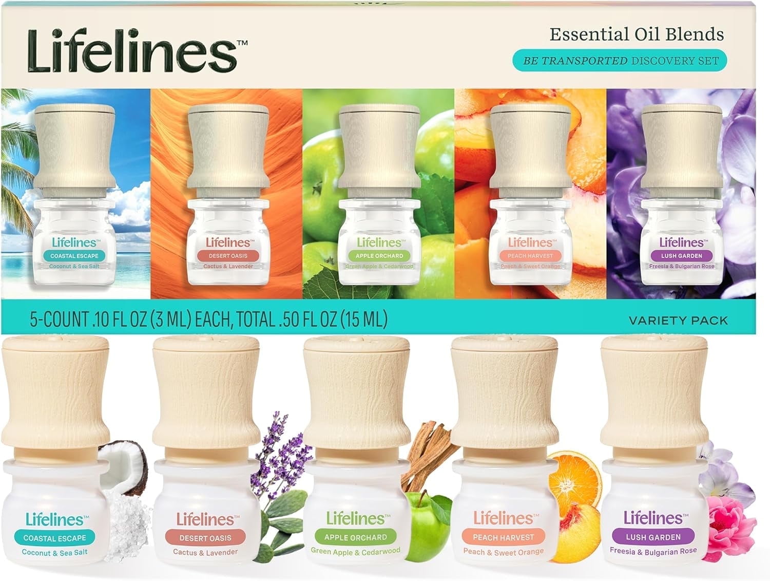 Lifelines Walk in the Woods Essential Oil Blend Discovery Set