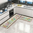 thumbnail image 6 of Kchsji Easter Kitchen Floor Mat Set 15.75x23.62+15.75x47.24" - Absorbent Non Slip Entrance Rug for Kitchen Bathroom Foyer Laundry Room, Party Favors Easter Holiday Decor Floor Mat Set for Home, 6 of 9