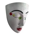 thumbnail image 1 of (Flower Face) Plant Face Statue Flower Pot, 1 of 14