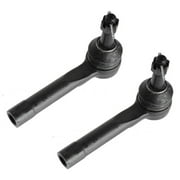 Teledu Front Outer Outside Tie Rod End Pair For 1999-2007 Cadillac Chevrolet GMC Truck