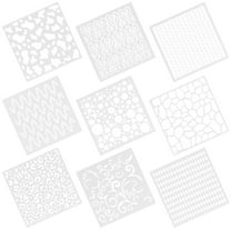 FRCOLOR 9 Pcs Stencil Stencils and Templates for Painting