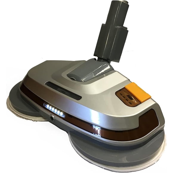Rocket Mop Cordless Rotating Spin Cleaner - Cordless Cleaning Mop for Kitchen Bathroom Floor and Walls with Pad Attachments (18V)