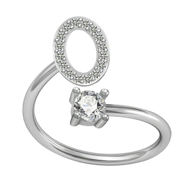Xihbxyly Collar con El Alfabeto de Moda, Elegante Colgante de Letras de Cobre con Incrustaciones de Diamantes de Imitación, Accesorio Ajustable, Regalo de Boda, Ideal para Mamás, Novias y Amigas.