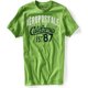 thumbnail image 1 of Aeropostale Hombre California Est. Camiseta gráfica 87, verde, talla extra pequeña, 1 of 1