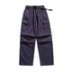 thumbnail image 2 of Pantalones largos para hombre, pantalones de exterior, pantalones cargo de paracaidista de pierna recta, pantalones deportivos casuales, pantalones de corte plano, pantalones de poliéster para hombre, 2 of 9