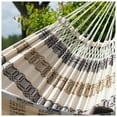 thumbnail image 4 of Vivere Authentic Brazilian Double Cotton Hammock, Outdoor Hanging Daybed, Costa, 4 of 5