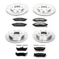 thumbnail image 3 of PowerStop Front and Rear Z23 Evolution Sport Carbon-Fiber Ceramic Brake Pad and Drilled & Slotted Rotor Kit Fits: INFINITI NISSAN Select Models K212, 3 of 10