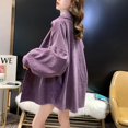 thumbnail image 5 of Long Sleeve Corduroy Fashion Blouse Shirt Autumn Winter Best Selling Product 2023 Blouses Women Cardigan Womens Clothing Shirts, 5 of 5