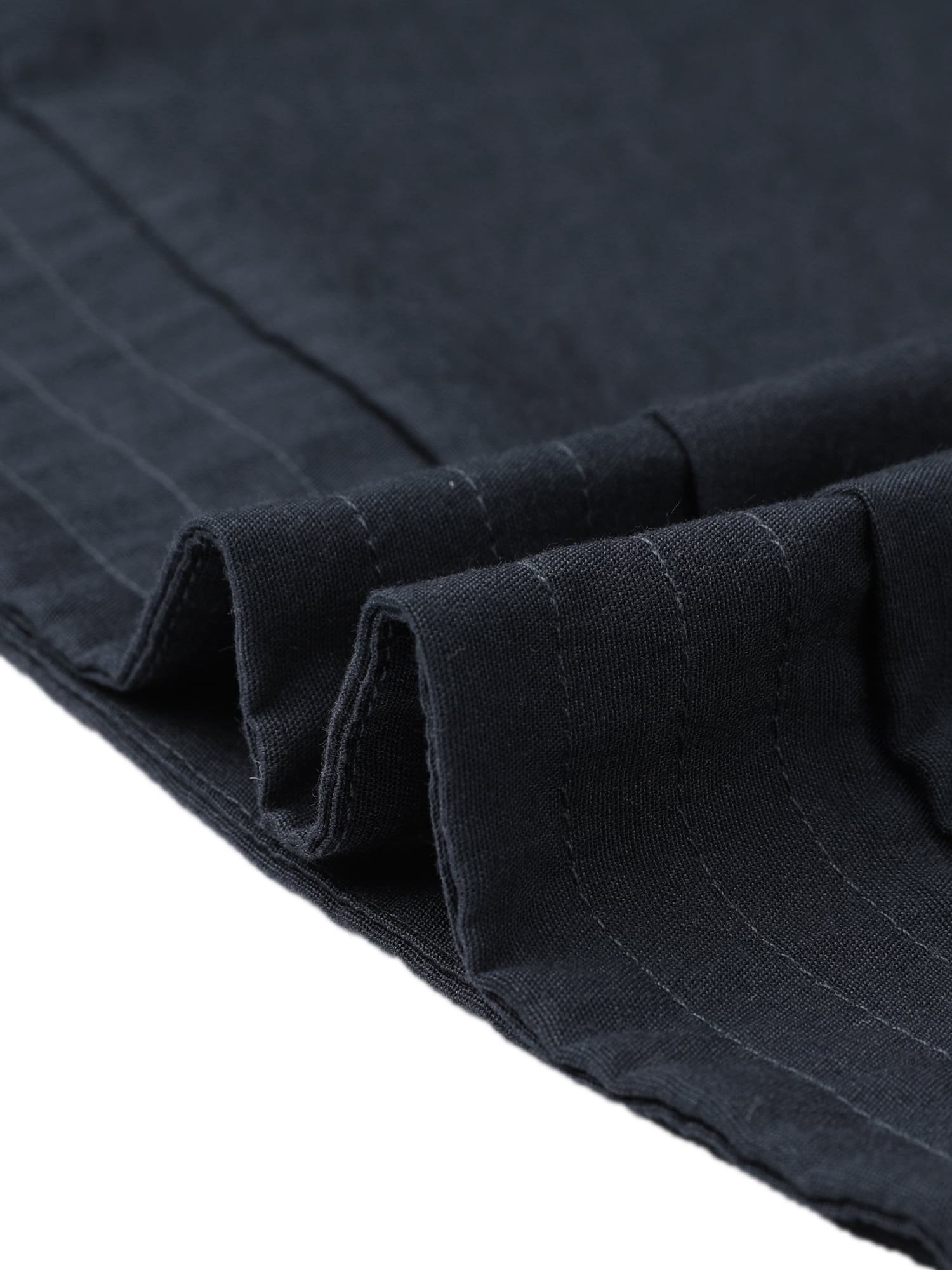 DARING DIVA Women's A Line Pleated Work Business Flare Skirts Large Dark Blue