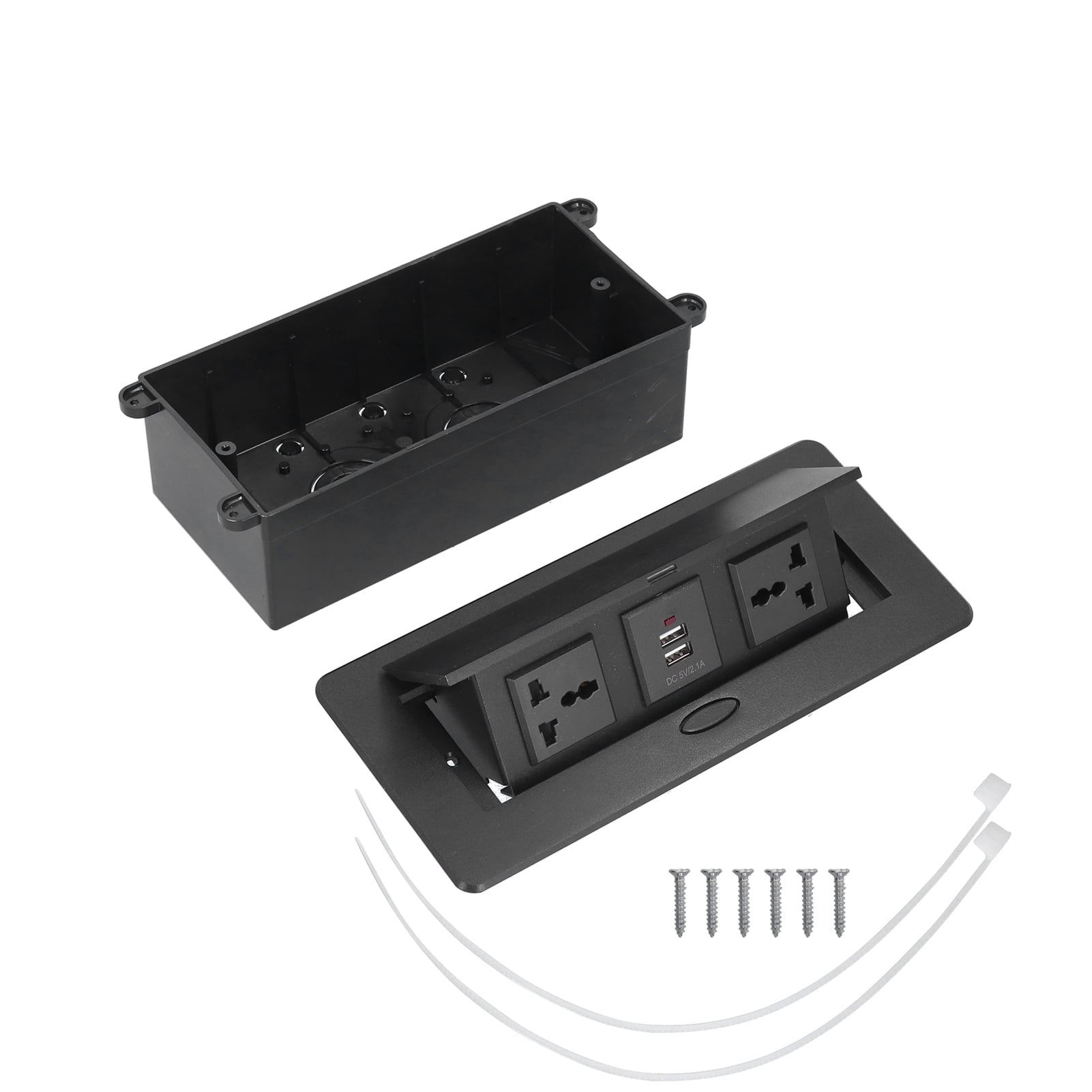 Toma De Corriente Marco Aluminio MARCO MÍNIMO ENCHUFES CLEAN 2