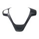 thumbnail image 1 of Funda para volante de coche, accesorios para volante de coche, un solo orificio, estable, interior liso Negro, 1 of 9