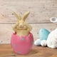 thumbnail image 4 of estatua , coleccionables, figurita de de Pascua para arreglo de pequeña sala de , colección de decoración de Pas Cubre Ojo Rosa Macarena Estatua del conejito de Pascua, 4 of 8