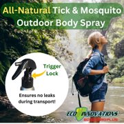 EcoGuard Plus Body Spray, 2-Pack, All Natural Tick and Mosquito Repellent, (2) 4 ounce bottles