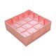 thumbnail image 2 of Teissuly Clearance Bra Sock Drawer Organizers For Women,Clothes Storage Bedroom Closet Dresser Nursery Clothing Storage Organizers Box For Lingerie, Panties,, Briefs,Ties,(Pink, One Size) Teissuly WER202308290122, 2 of 6