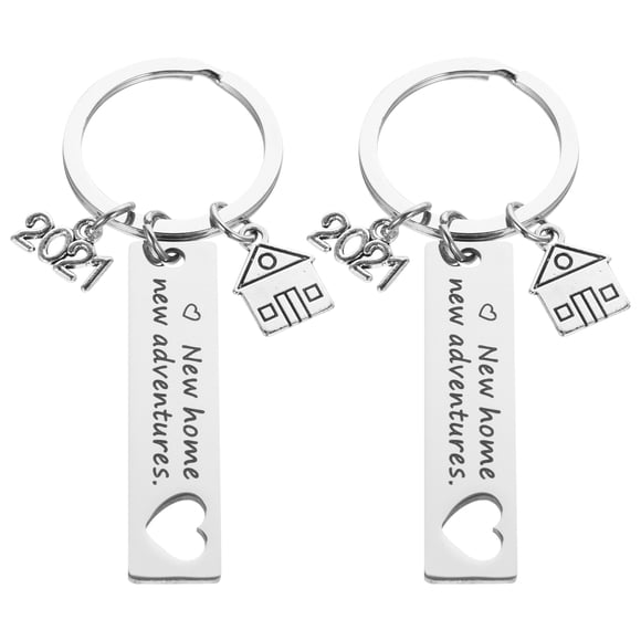 llaveros con letras y temática de casa nueva, regalos, llaveros, adornos para bolsos