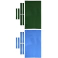 thumbnail image 1 of S SERENABLE 2 Pieces 9 ft Wool Billiard Pool Table Cloth 9ft Pool Table Accessories, 1 of 9
