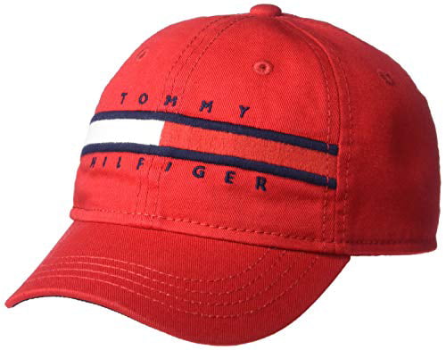 tornillo creciendo Cumbre Tommy Hilfiger Men's Little Boys Avery Hat, Racing Red, 2T-3T - Walmart.com